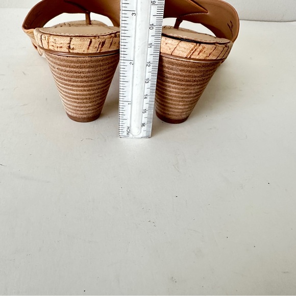 NEW Donald Pliner Aylla Cork Heeled Women's Sandals, Sz7M - Picture 12 of 14